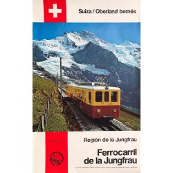 Ferrocarril de la Jungfrau. Ca 1970