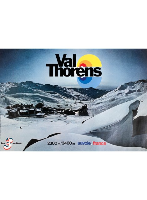J. Bachès. Val Thorens. Vers 1970.