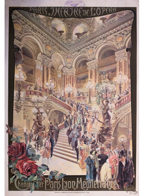 Carlo Gussetti. Paris, Théâtre de l'Opéra. PLM. 1900.