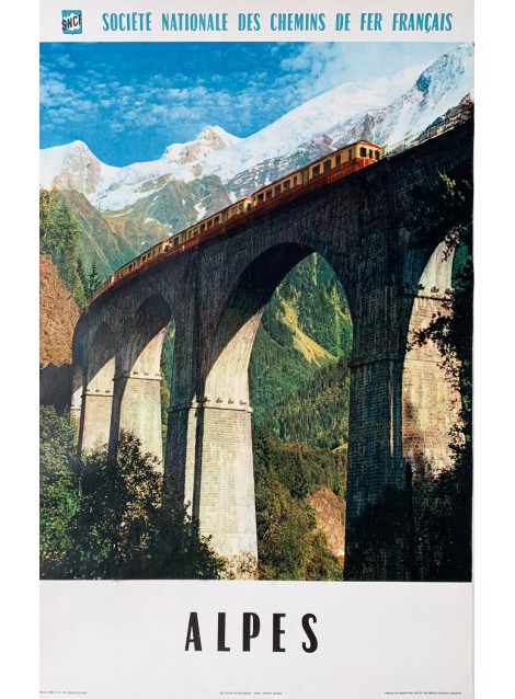 Molina. Alpes SNCF. [Chamonix - Mont-Blanc]. 1960.