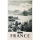 Roubier. Alpes de France. Lac d'Annecy. Ca 1950.