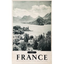 Roubier. Alpes de France. Lac d'Annecy. Ca 1950.