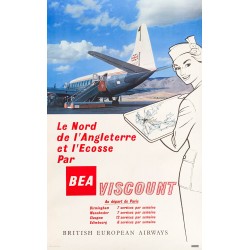 BEA Viscount. 1956.