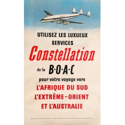 BOAC. Constellation. Vers 1950.