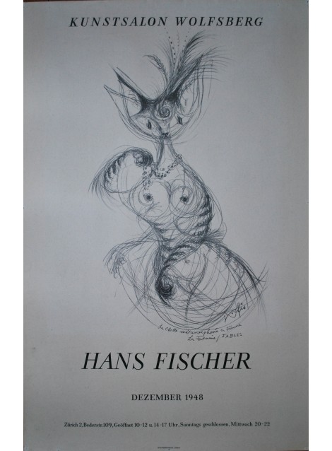 Exposition Zurich. Hans Fischer. 1948.