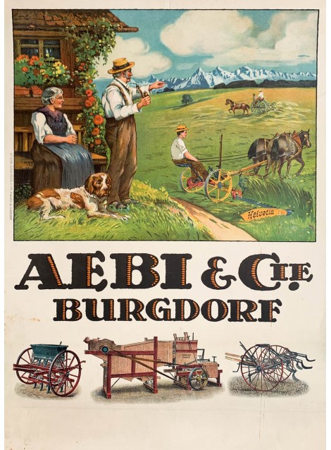 Aebi & Cie Burgdorf. Vers 1920.