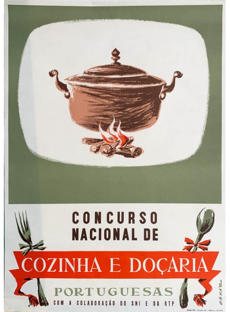 Oskar. Concurso nacional de cozinha e doçaria portuguesas. 1961.