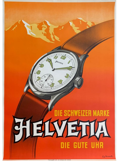 Eugène Perrenoud. Helvetia. Vers 1935.