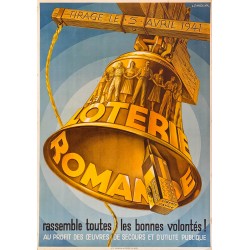L.F. Nicollier. Loterie romande. 1941.