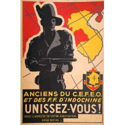 Anciens d'Indochine, Unissez-vous. Vers 1955.