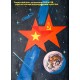 Affiche spatiale soviétique. 1980.