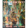 Jack Laycox. San Francisco. Delta Air Lines. Ca 1970.