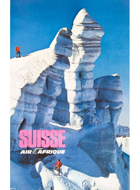 Air Afrique. Suisse. Ca 1975.