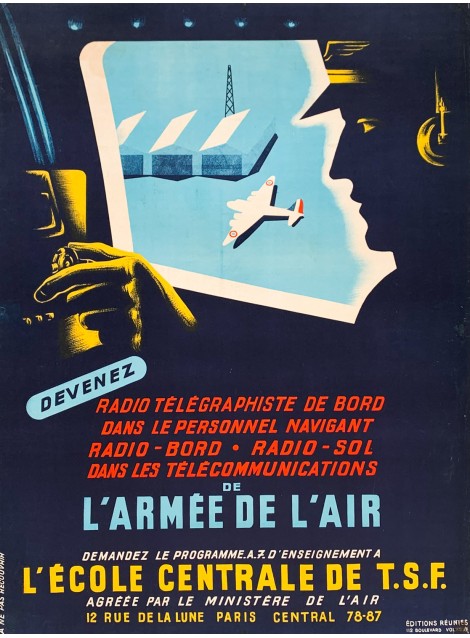 L'Armée de l'Air. Vers 1950.