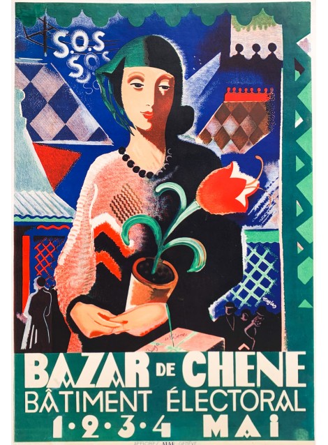 Henry Meylan. Bazar de Chêne. 1930.