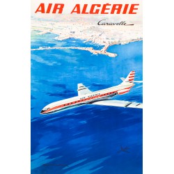 Paul Lengellé. Air Algérie. Caravelle. Vers 1960.