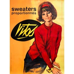 E. de La Gorce. Sweaters Vitos. Vers 1960.