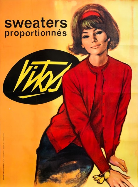 E. de La Gorce. Sweaters Vitos. Vers 1960.
