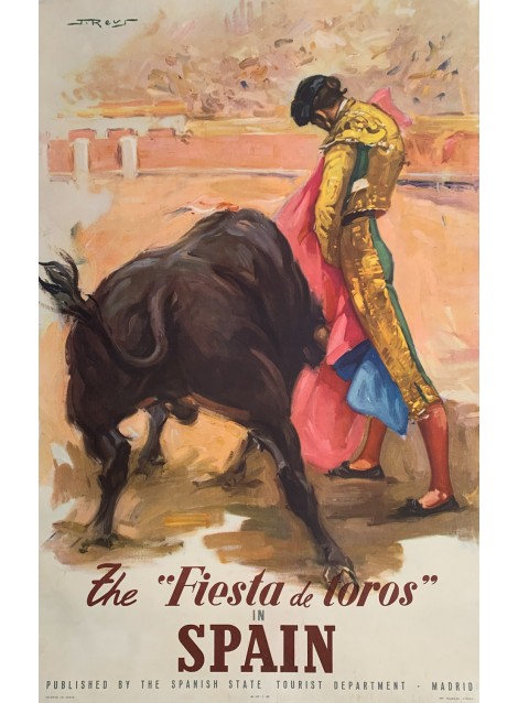 Juan Reus. The "Fiesta de toros" in Spain. Ca 1950.