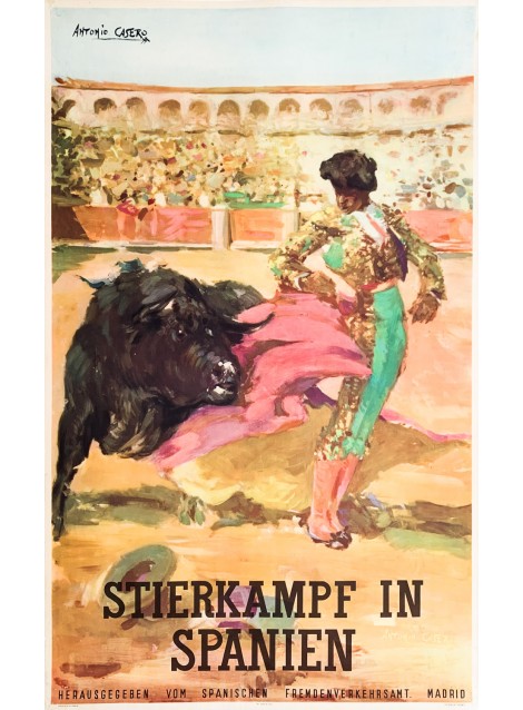 Antonio Casero. Stierkampf in Spanien. Ca 1950.