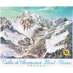 Louis Koller. Vallée de Chamonix - Mont-Blanc. 1962.