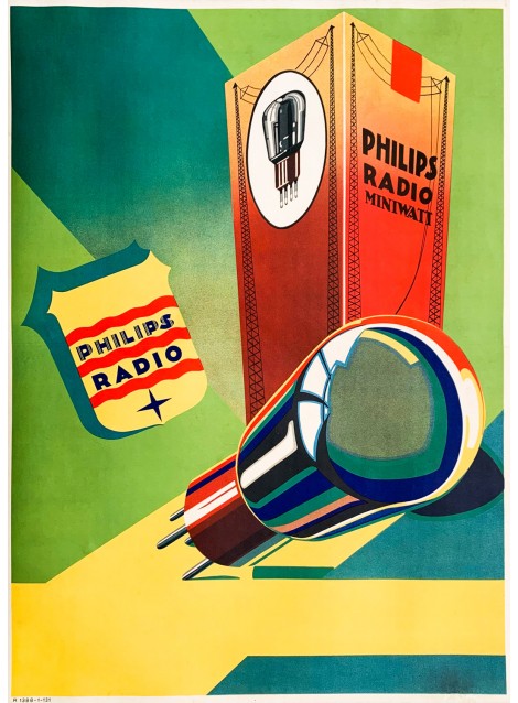 Philips Miniwatt. Ca 1930.