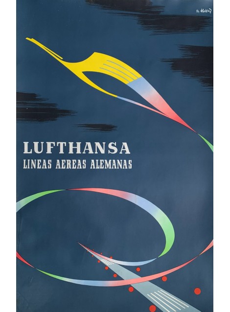 Theodor Abeking. Lufthansa. Ca 1955