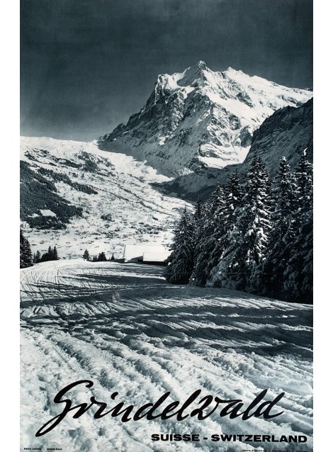 Ernst Henri Schudel. Grindelwald. Ca 1945.