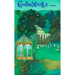 Bernard Villemot. Contrexéville. Ca 1960.