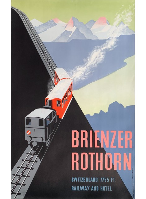 Emil Schulthess. Brienzer Rothorn. Ca 1935.