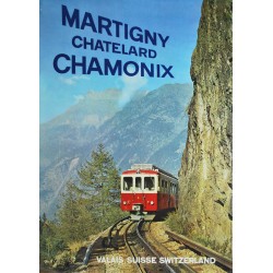 Oscar Darbellay. Martigny - Châtelard - Chamonix. 1963.