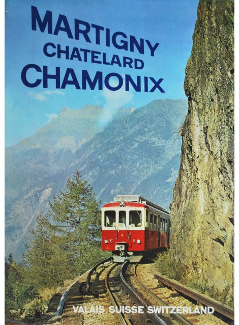 Oscar Darbellay. Martigny - Châtelard - Chamonix. 1963.