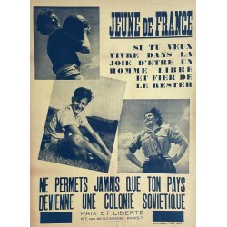 Paix et Liberté. Jeunes de France. Vers 1955