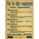 Paix et Liberté. Jeunes de France. Vers 1955