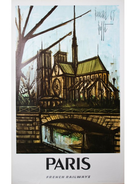 Paris. Bernard Buffet. 1963.