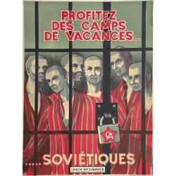 Paix et Liberté. Profitez des camps de vacances... Vers 1955