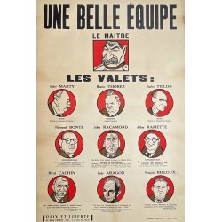 Paix et Liberté. Une belle équipe... Vers 1955