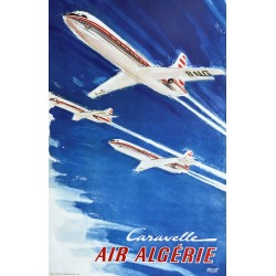 Albert Brenet. Air Algérie. Caravelle. Vers 1960.