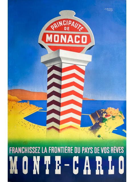 Jacques Ramel. Principauté de Monaco. 1951.