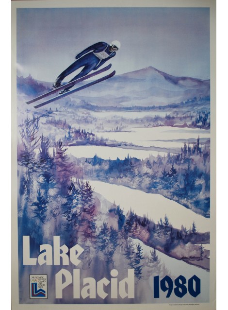 Olympic Winter Games, Lake Placid. Whitney. 1980.