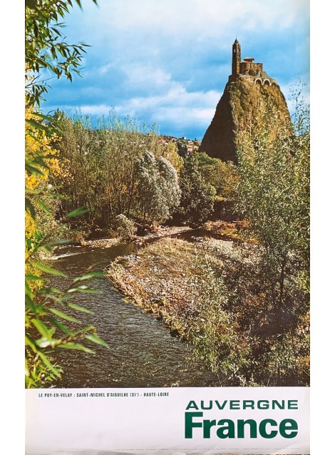 Le Puy-en-Velay. Auvergne. France. Vers 1970.