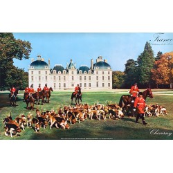 France. Châteaux de la Loire. Cheverny. 1979.