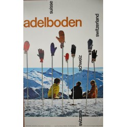 Adelboden. Werner Mühlemann. 1960.