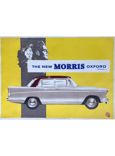 The new Morris Oxford Series V. Ca 1959.