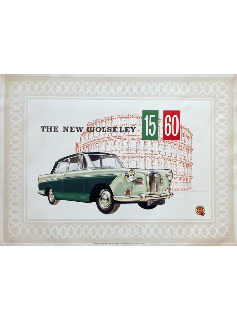 The new Wolseley 15/60. Ca 1958.