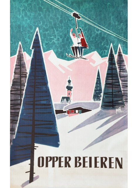 Max Härtl. Opper Beieren Ca 1955.