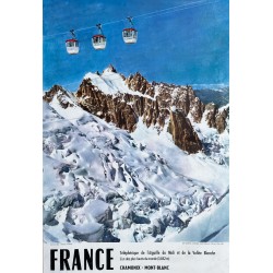 France, Chamonix Mont-Blanc. 1980.