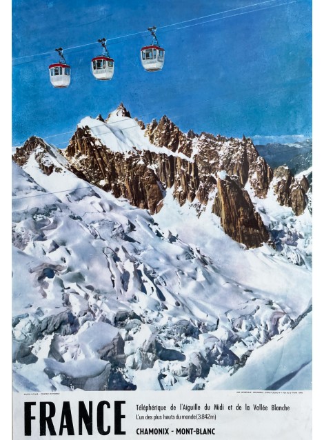 France, Chamonix Mont-Blanc. 1980.