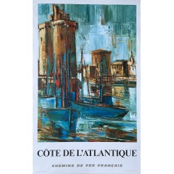 Larrieu. Côte de l'Atlantique. SNCF. 1971.