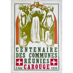 Pierre-Eugène Vibert. Centenaire des Communes réunies, Carouge. 1925.